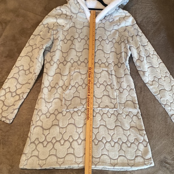 Disney Mickey logo lounge fleece hoody size medium - Picture 6 of 8